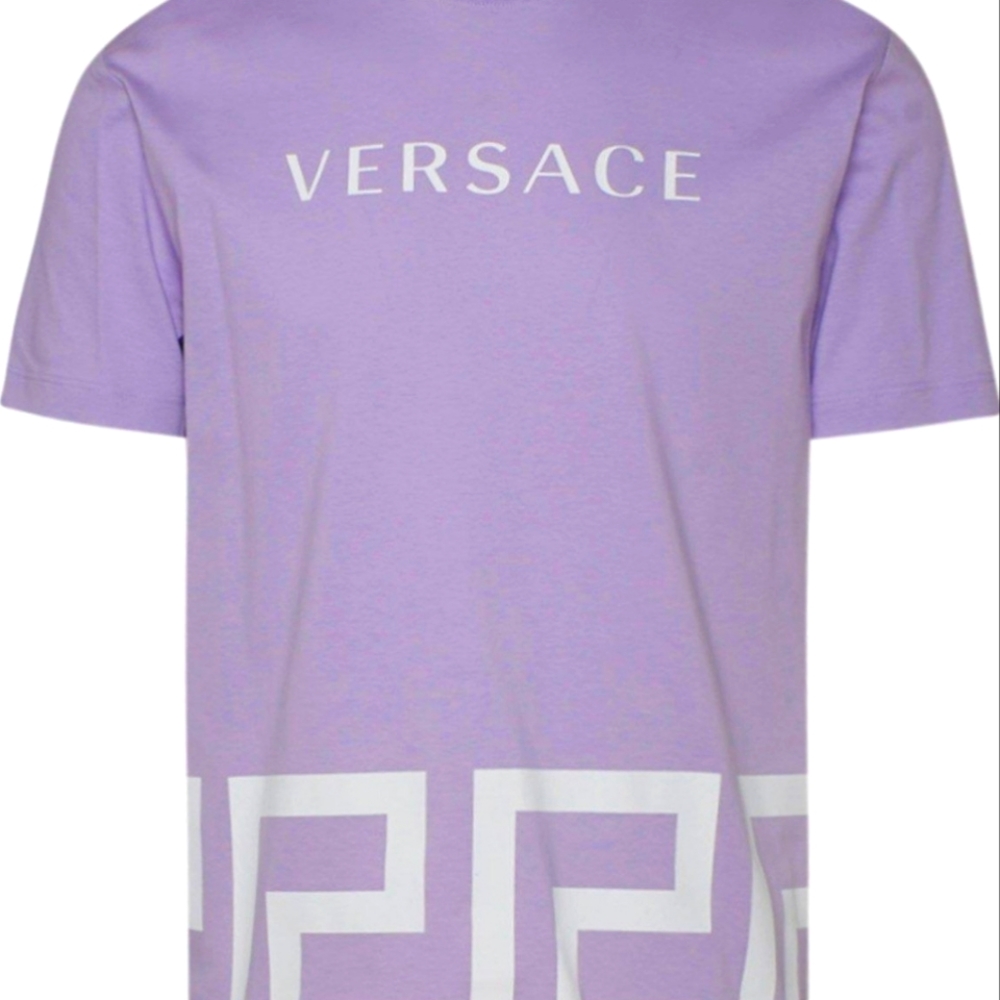 Versace violet shirt